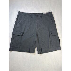 St. John's Bay Canvas Cargo Shorts – Mens size 42 – Gray – NWT